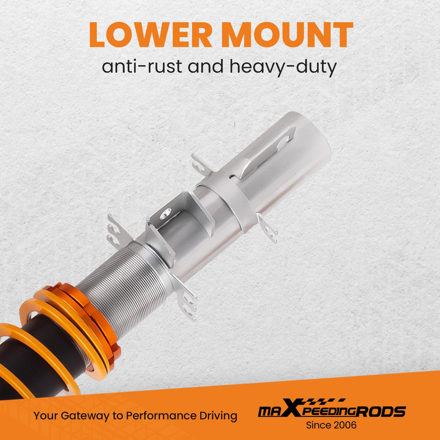 Coilover-alustasarja Seat Leon Mk1 1M ja Cupra R 1.8T