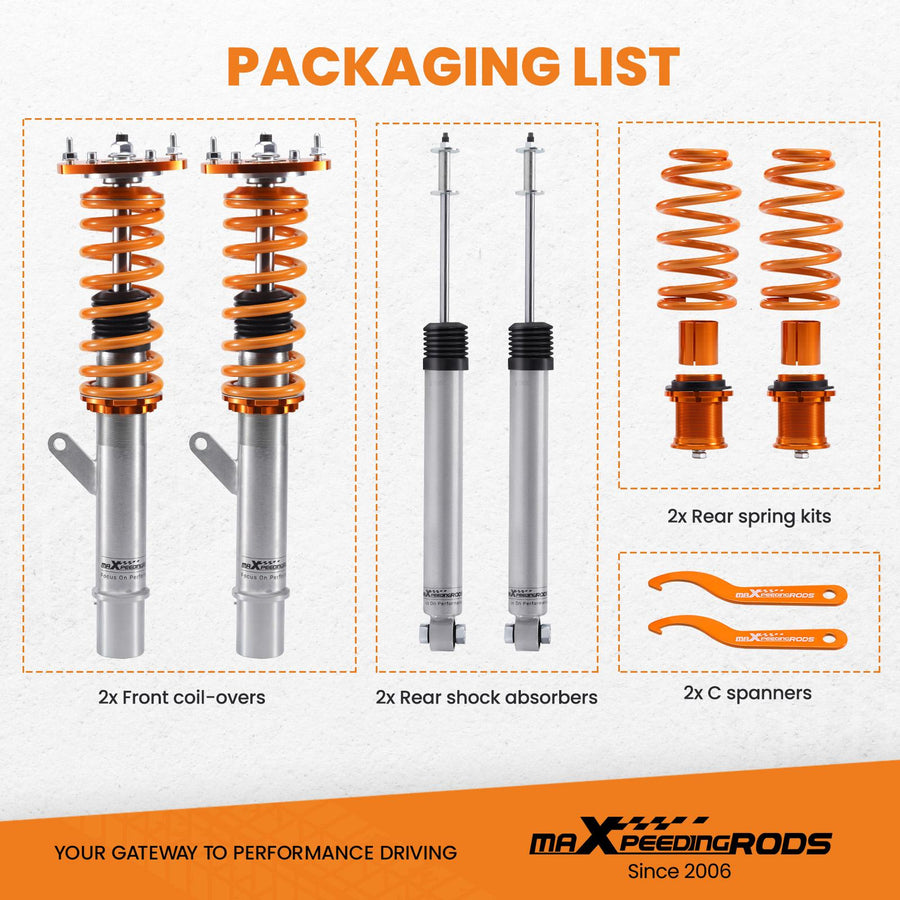 Coilover-alustasarja, VW Volkswagen Golf VII 2012-2020