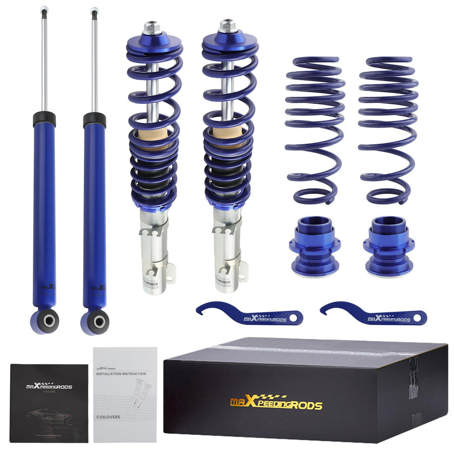 Coilover-alustasarja, VW Golf Mk4 1998-2005, Bora 1J, Audi A3 8L
