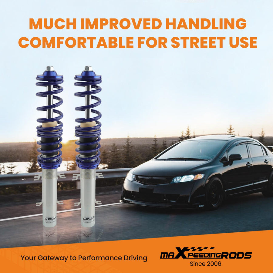 Coilover-alustasarja, VW Golf Mk4 1998-2005, Bora 1J, Audi A3 8L