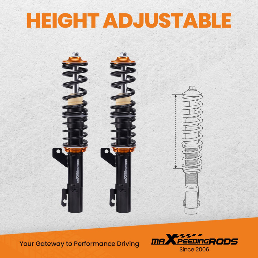 Coilover-alustasarja Audi TT Quattro Coupe Roadster 8N 1998-2006