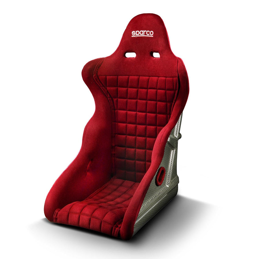 Sparco Legend Hiilikuitu-Kevlar FIA Kuppipenkki - Punainen
