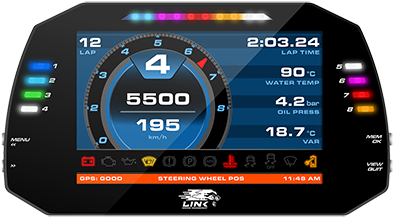LINK MXG Strada 7-inch Dash - Race Edition