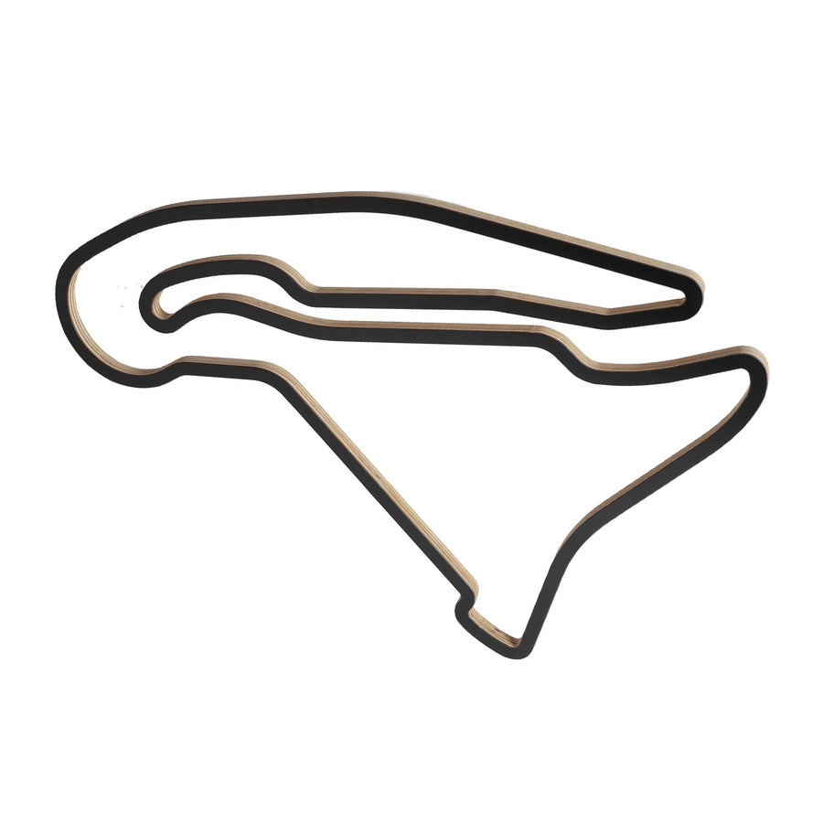 Magny Cours Kilparata - Puinen Seinäkoriste (90 cm)