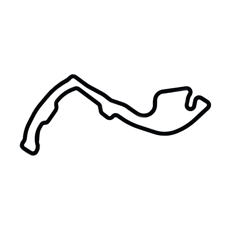 Monaco Kilparata - Puinen Seinäkoriste (45 cm)