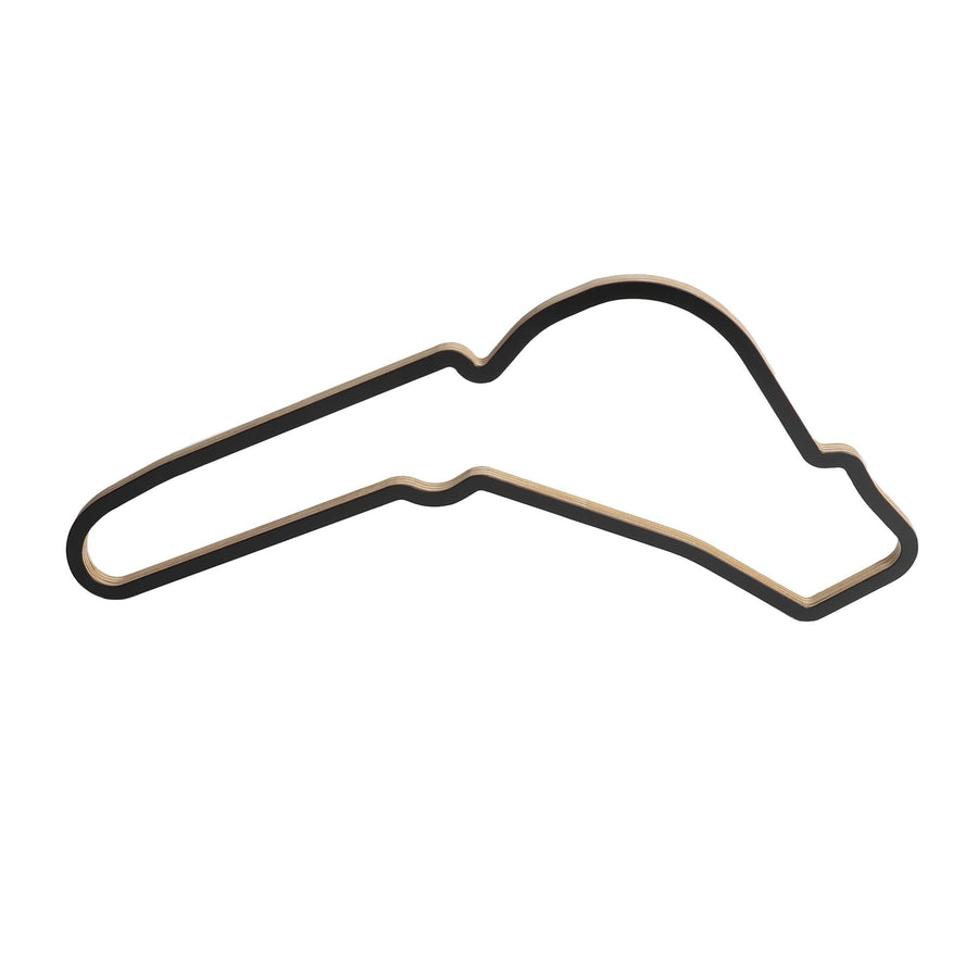 Monza Kilparata - Puinen Seinäkoriste (45 cm)