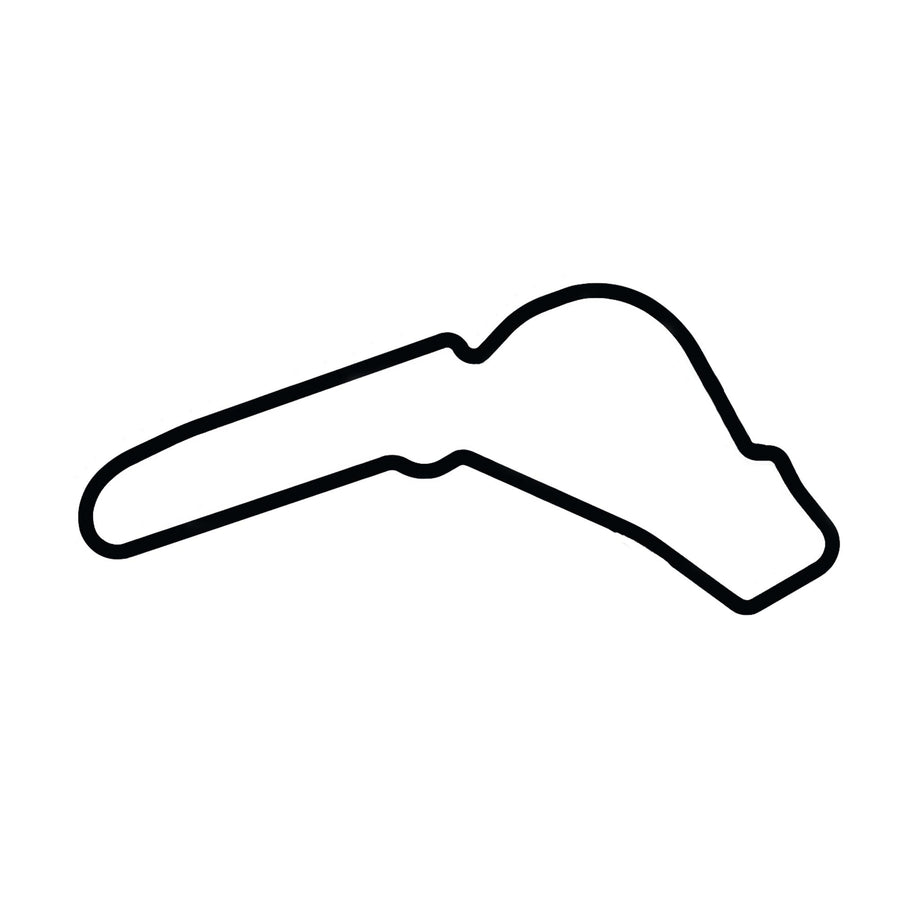 Monza Kilparata - Puinen Seinäkoriste (45 cm)