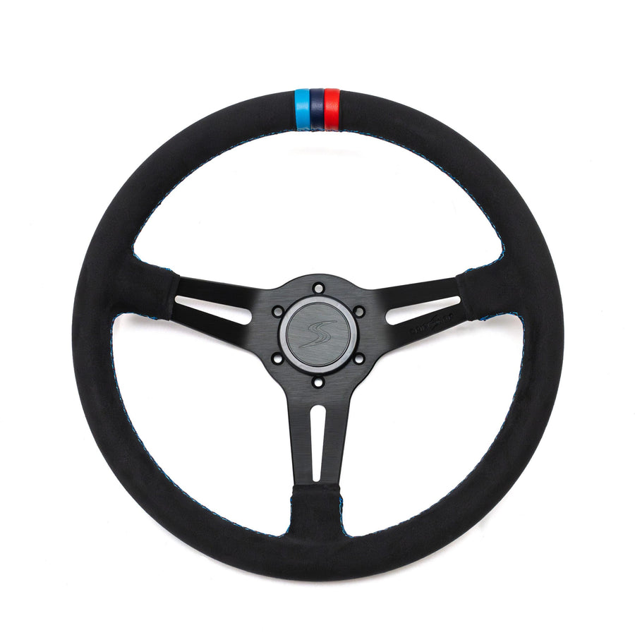 DriftShop Premium Ratti (70 mm Syvyys), "M Power V2" Edition, Alcantara -verhoilu