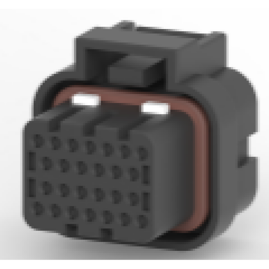 Liitinrunko, 26-pin, key 3+2, EMU PRO B-liitin