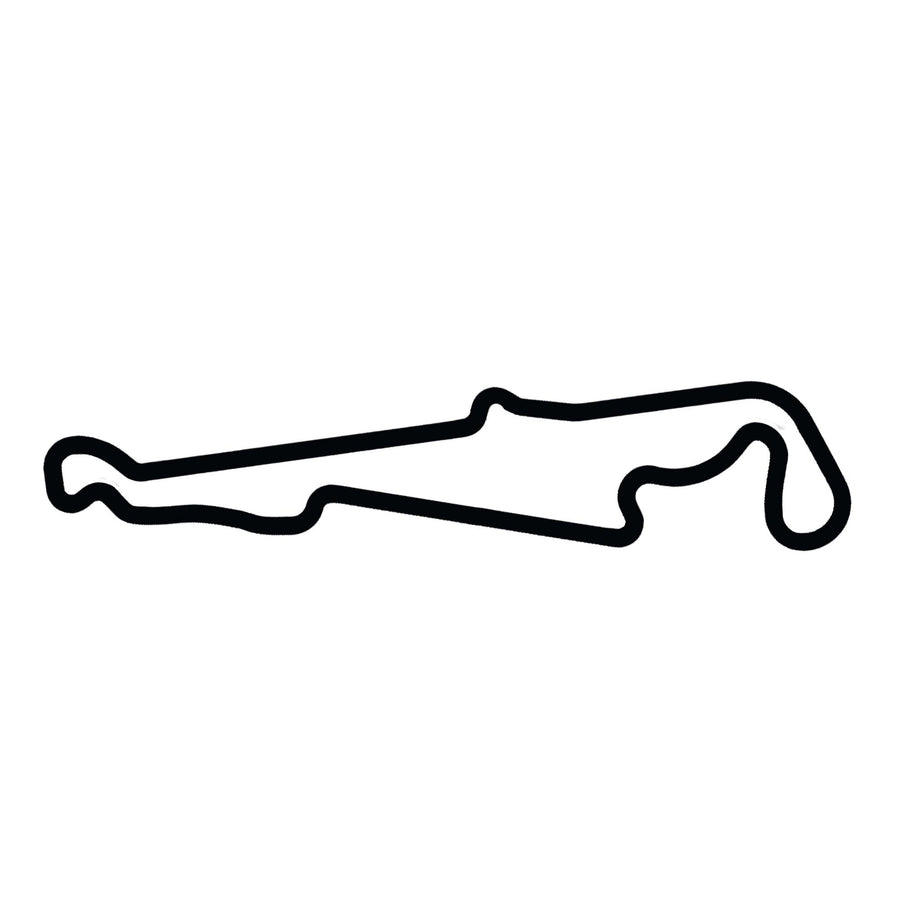 Paul Ricard Kilparata - Puurakenteinen Seinäkoriste (90 cm)