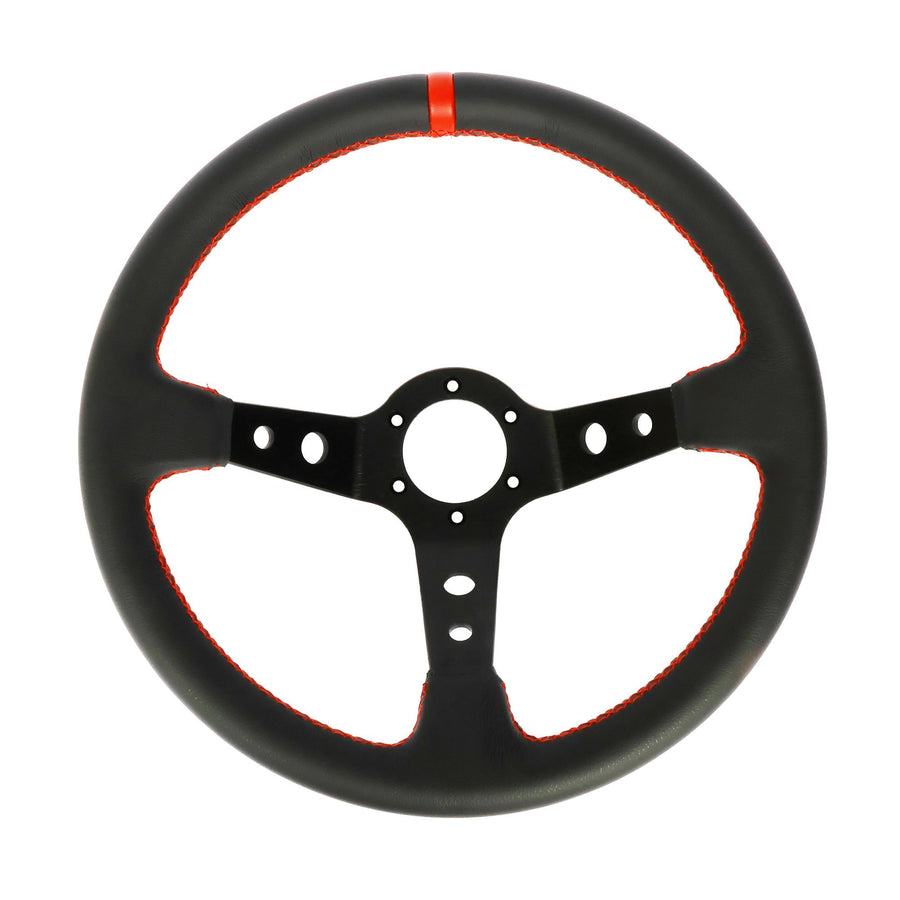 DriftShop Ratti (90 mm syvä), musta nahka