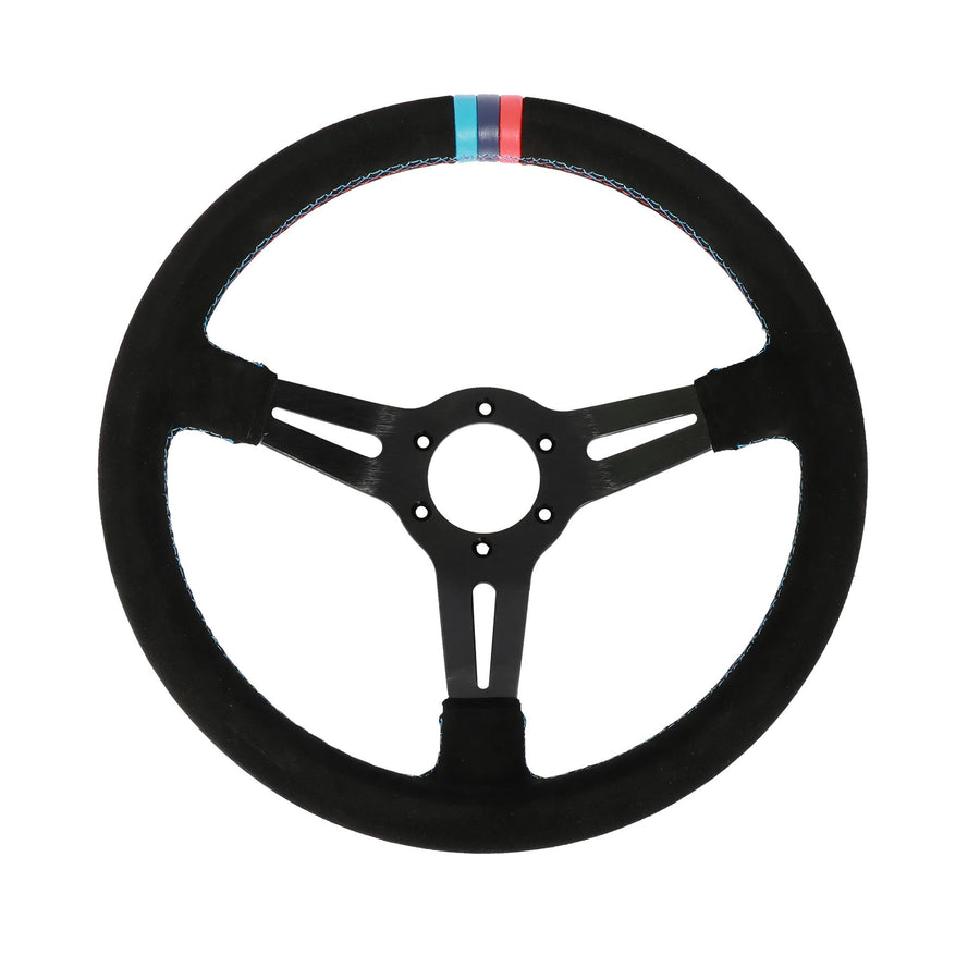 DriftShop Ratti (70 mm syvä), "M Power V2" -editio, musta mokkanahka