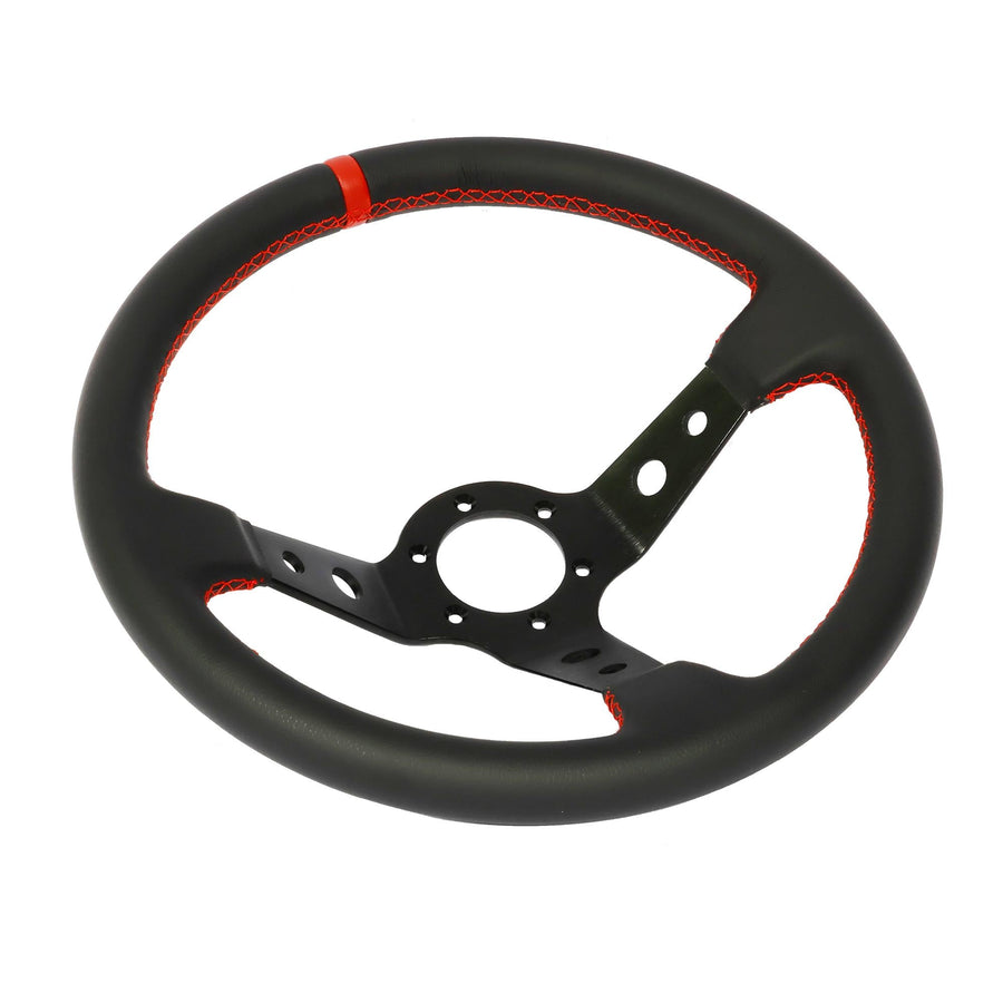 DriftShop Ratti (90 mm syvä), musta nahka