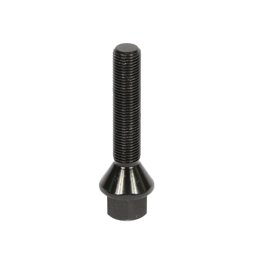 Pidennetty kartiomallinen M12x1,25 (52 mm) pyöränpultti - Sopii 10-20 mm spacereille