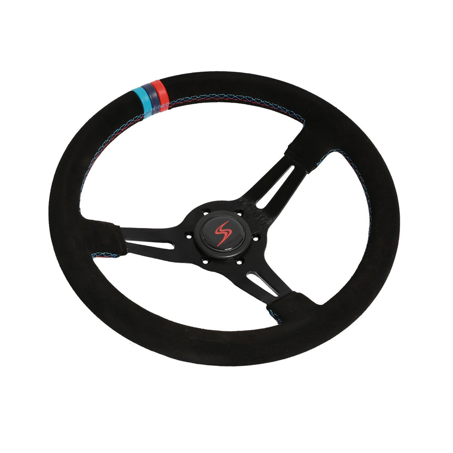 DriftShop Ratti (70 mm syvä), "M Power V2" -editio, musta mokkanahka