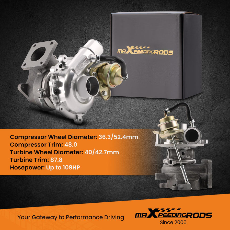 VJ33 WL84 WL85 Turboahdin MAZDA Bravo, FORD Courier, Ranger WLT 2.5L 047663