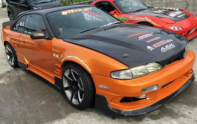 Origin Labo +50mm Etulokasuojat Nissan 200SX S14A