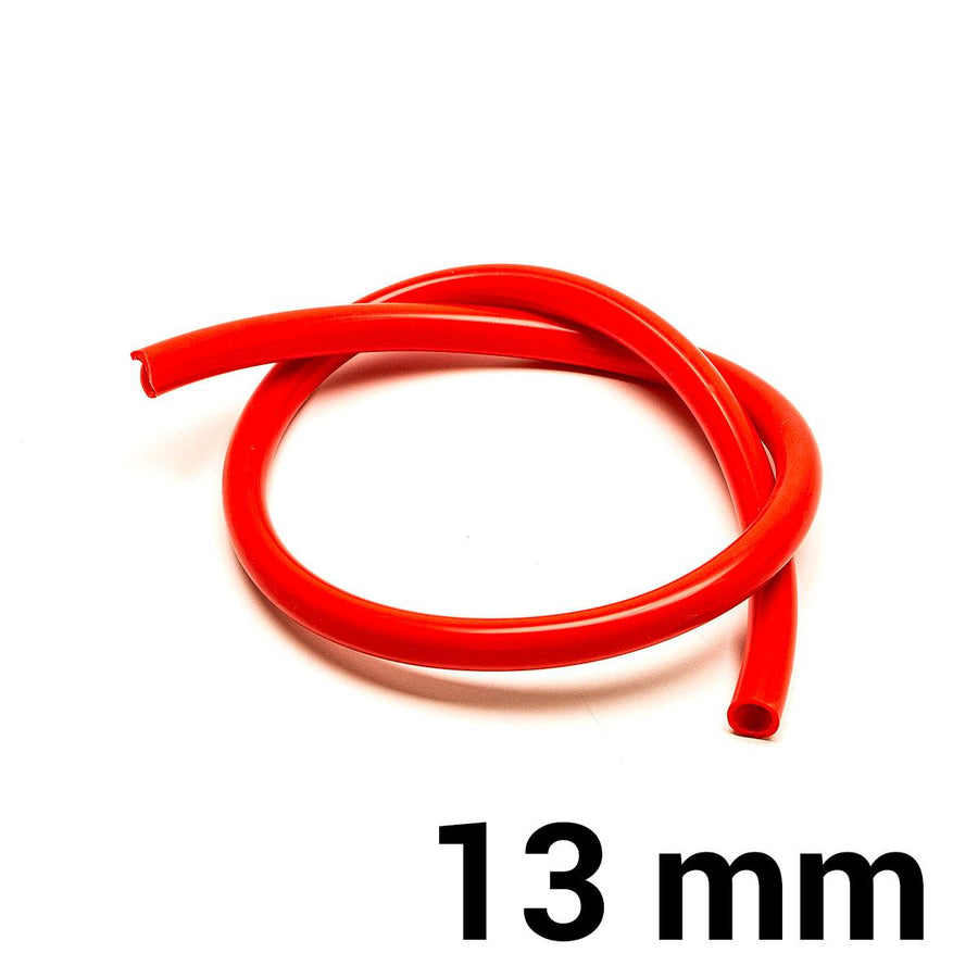 Silikoniletku Ø13 mm - Punainen (per metri)