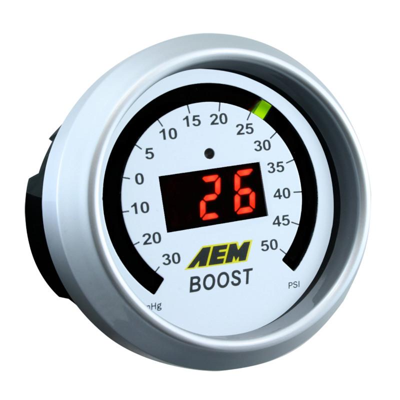 AEM Klassinen Ahtopainemittari - 35 psi