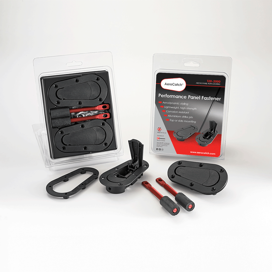 Aerocatch Flush Fit Konepellin Kiinnikkeet