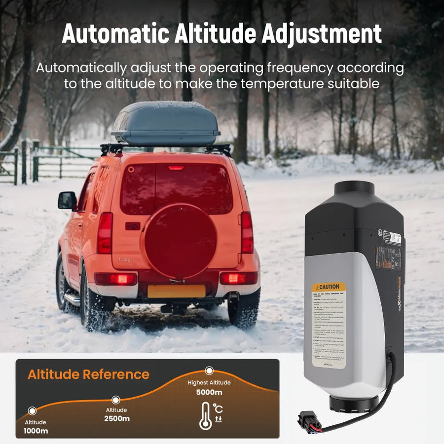 Eco 2 kW Diesel Lämmitin + Bluetooth
