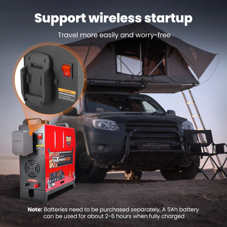 Bluetooth Diesel Lämmitin 8 kW + hätäakkukäynnistys