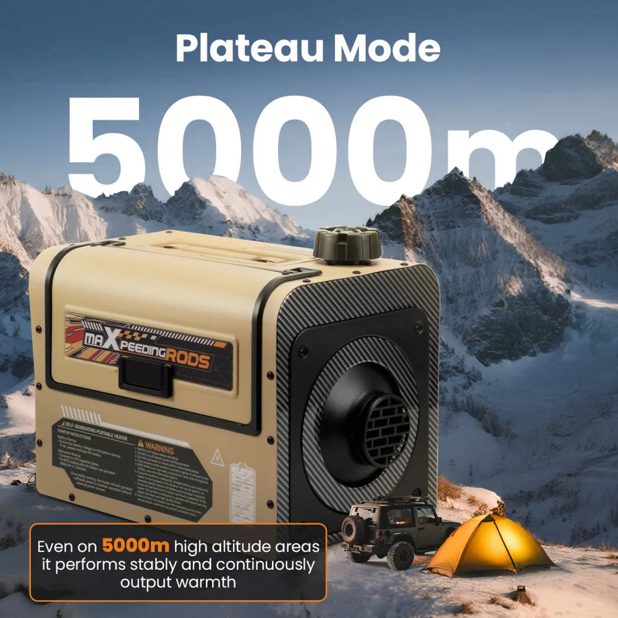 Kannettava Itselataava Diesel Lämmitin 5 kW (Retkeily, metsästys, matkailuauto)