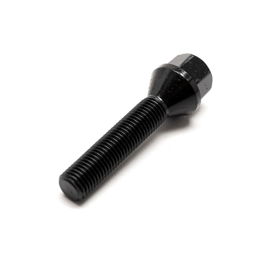 Pidennetty kartiomallinen M12x1,50 (52 mm) pyöränpultti - Sopii 20+ mm spacereille