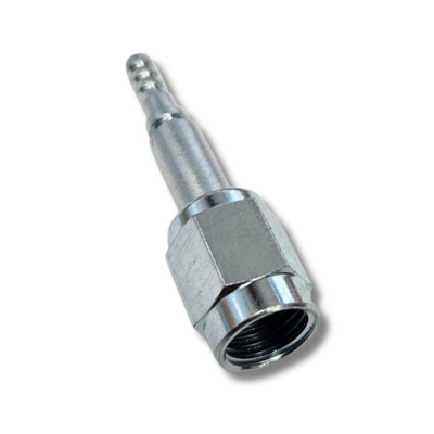 Puristusliitin AN4 naaras 7/16-20 suora, kovera (Swivel)