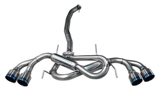 HKS "Legamax" Ti-Tip (TIG) Catback Nissan GT-R