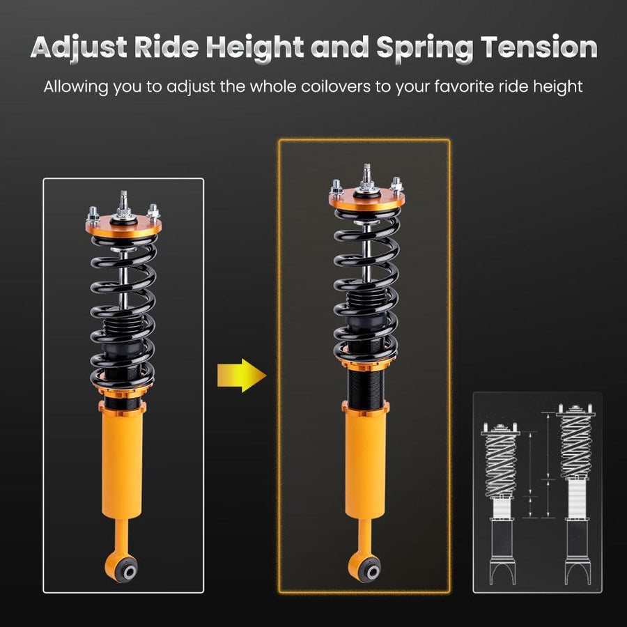 Säädettävä coilover-alustasarja, Honda Accord 1999-2003, Acura TL 2001-2003, Acura CL 1998-2002