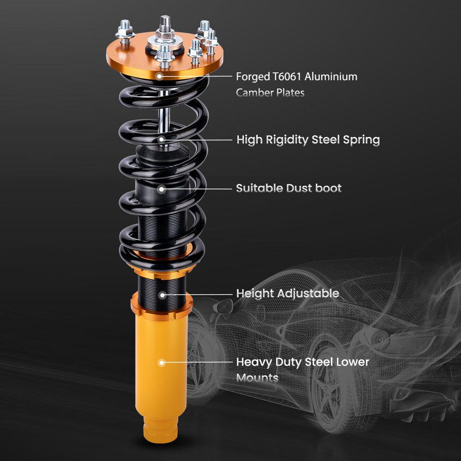 Coilover-alustasarja Honda Accord 1998-2002 ja Acura TL 2001-2003 / CL