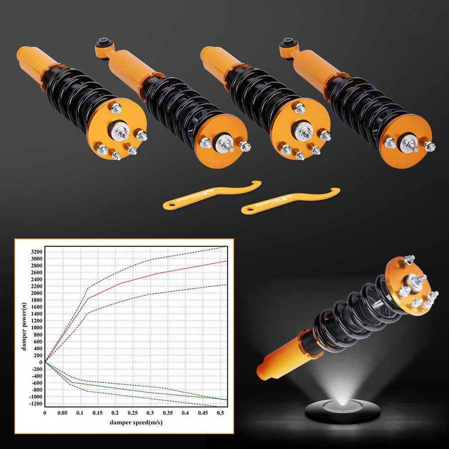 Coilover-alustasarja Honda Accord 1998-2002 ja Acura TL 2001-2003 / CL