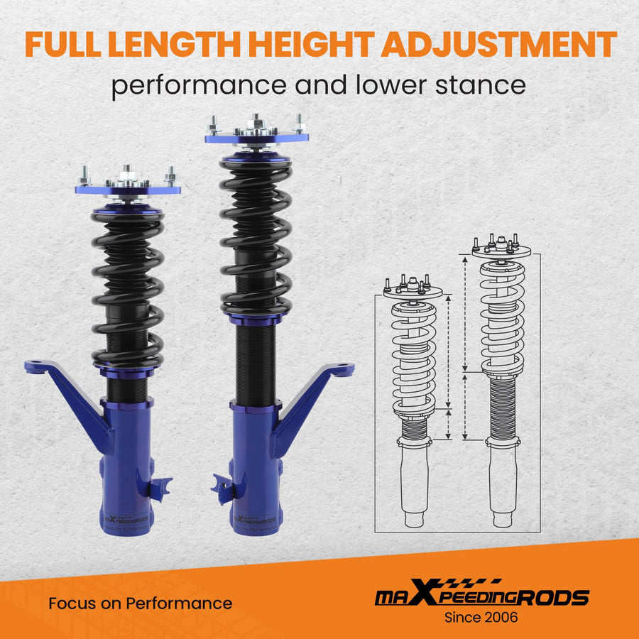 Coilover-alustasarja, Honda Civic EM2 2001-2005