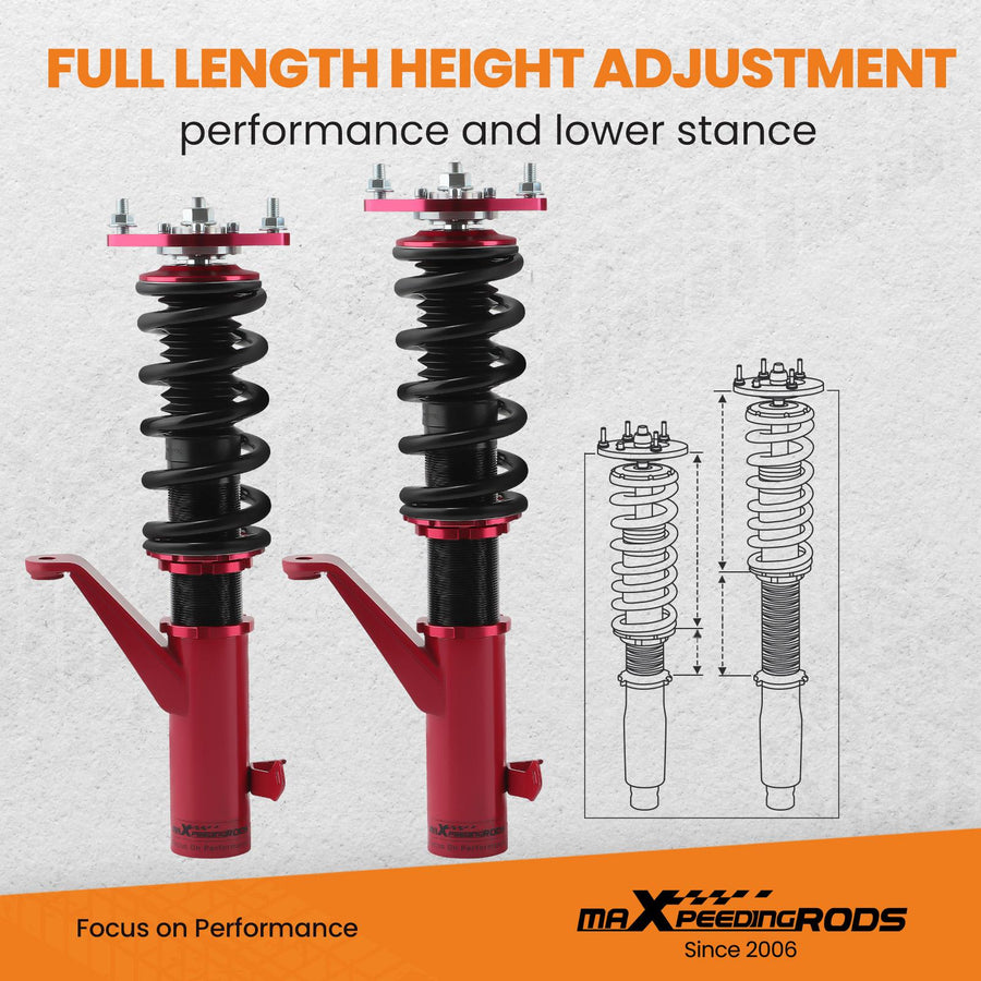 Korkeussäädettävä coilover-setti, Honda Civic EM2 2001-2006
