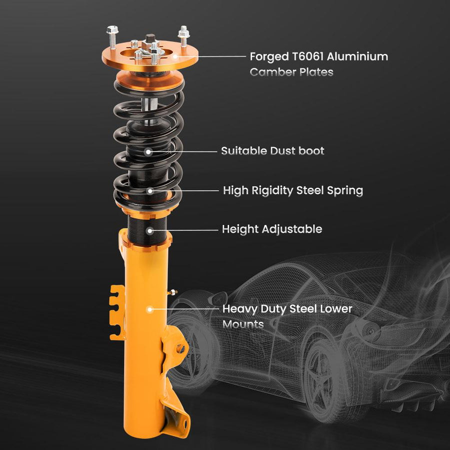 BMW 3-sarja E36 1991-1999 318i, 320i Säädettävä coilover-alustasarja