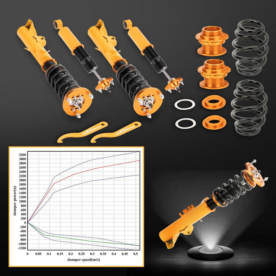 BMW 3-sarja E36 1991-1999 318i, 320i Säädettävä coilover-alustasarja