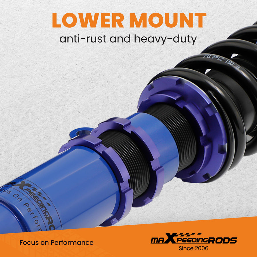 Maxpeeding B2 Coilover-alustasarja – BMW 3-sarja E46 (1998–2006) 320i / 323Ci / 325i / 328i