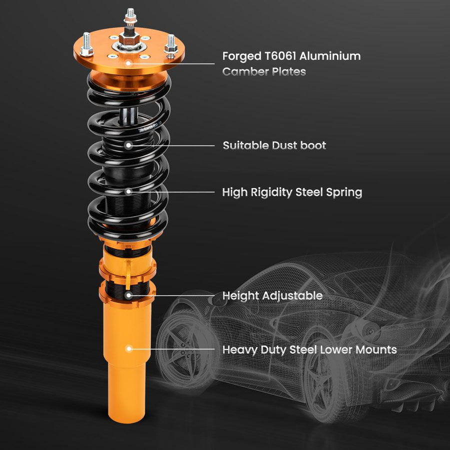 Katujouset Coilover-alustasarja BMW 5-sarja E60 Sedan AWD 2004-2010