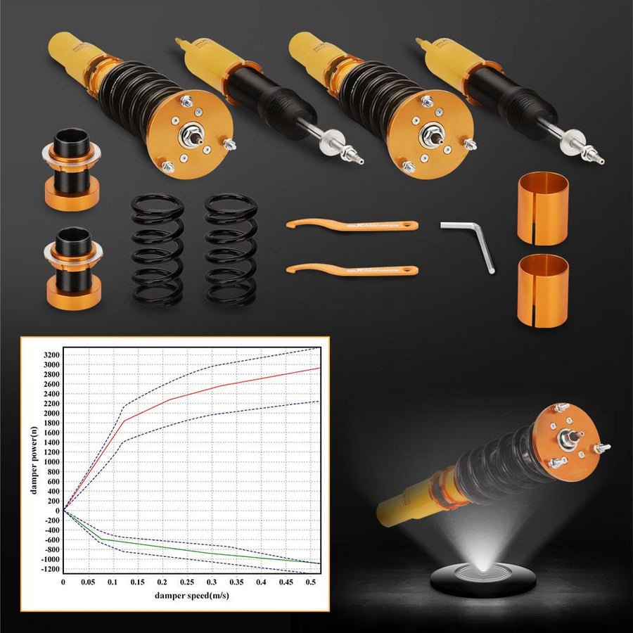 Coilover-alustasarja, säädettävä, BMW 3 Series E90 E91 2006-2013