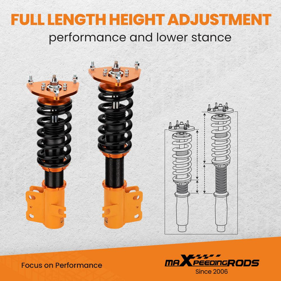 Katukäyttöön Coiloverit Subaru Forester SF 1998-2002 2.0 2.5 AWD 1998-2002
