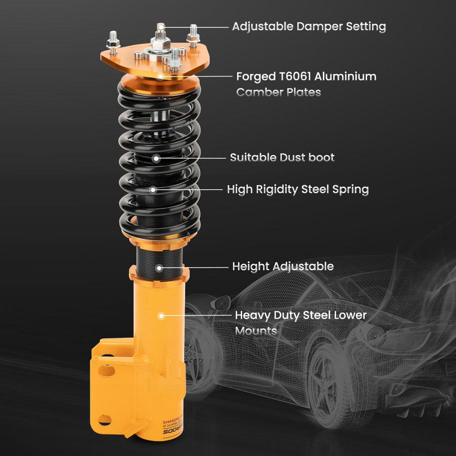 Subaru Impreza GC8 1993-2001, performance Coilover-alustasarja