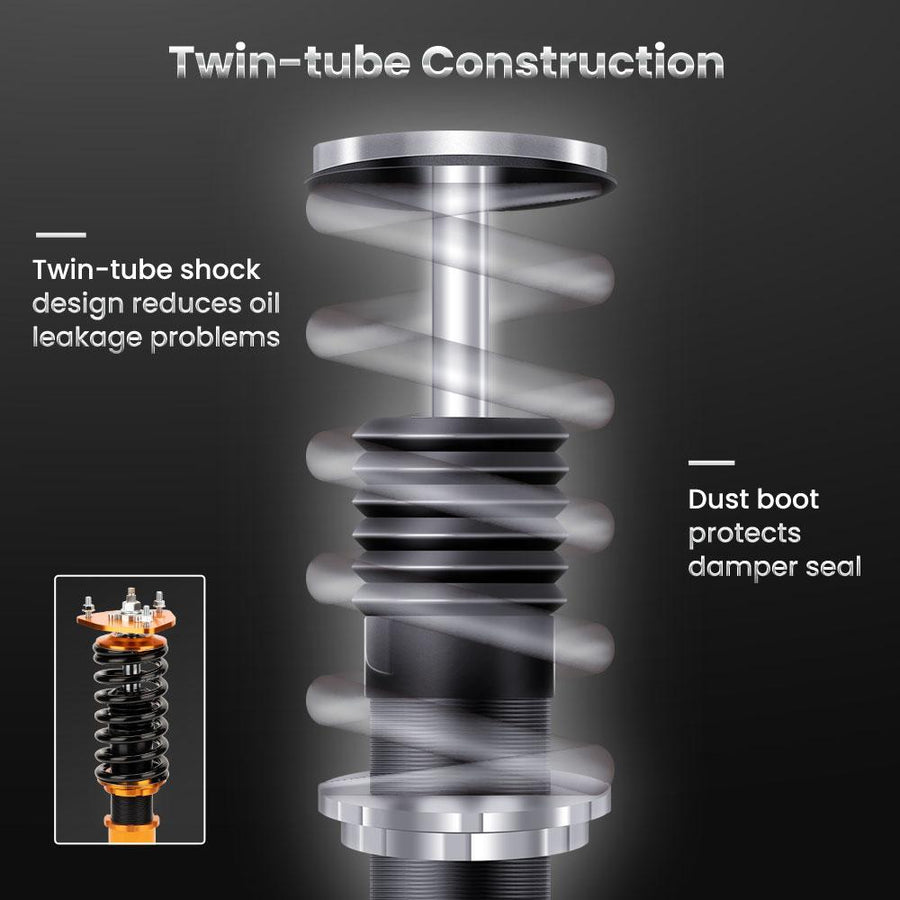Subaru Impreza GC8 1993-2001, performance Coilover-alustasarja