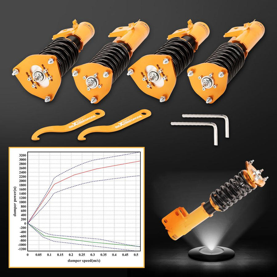 Subaru Impreza GC8 1993-2001, performance Coilover-alustasarja