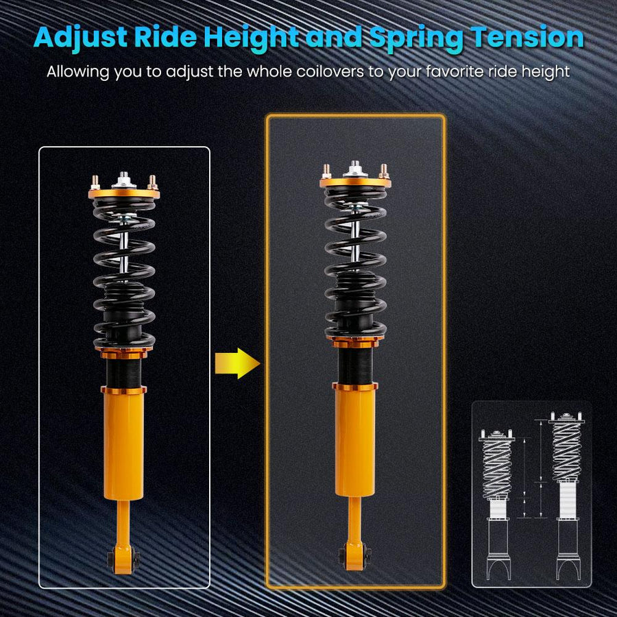Coilover-alustasarja Honda Accord VII 4-ovinen sedan CM4/CM5/CM6 2003-2007