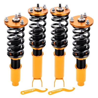 Coilover-alustasarja, kullanvärinen Honda Accord 8. sukupolvi 2008-2012
