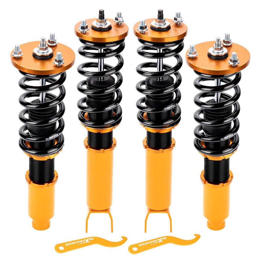 Coilover-alustasarja, kullanvärinen Honda Accord 8. sukupolvi 2008-2012