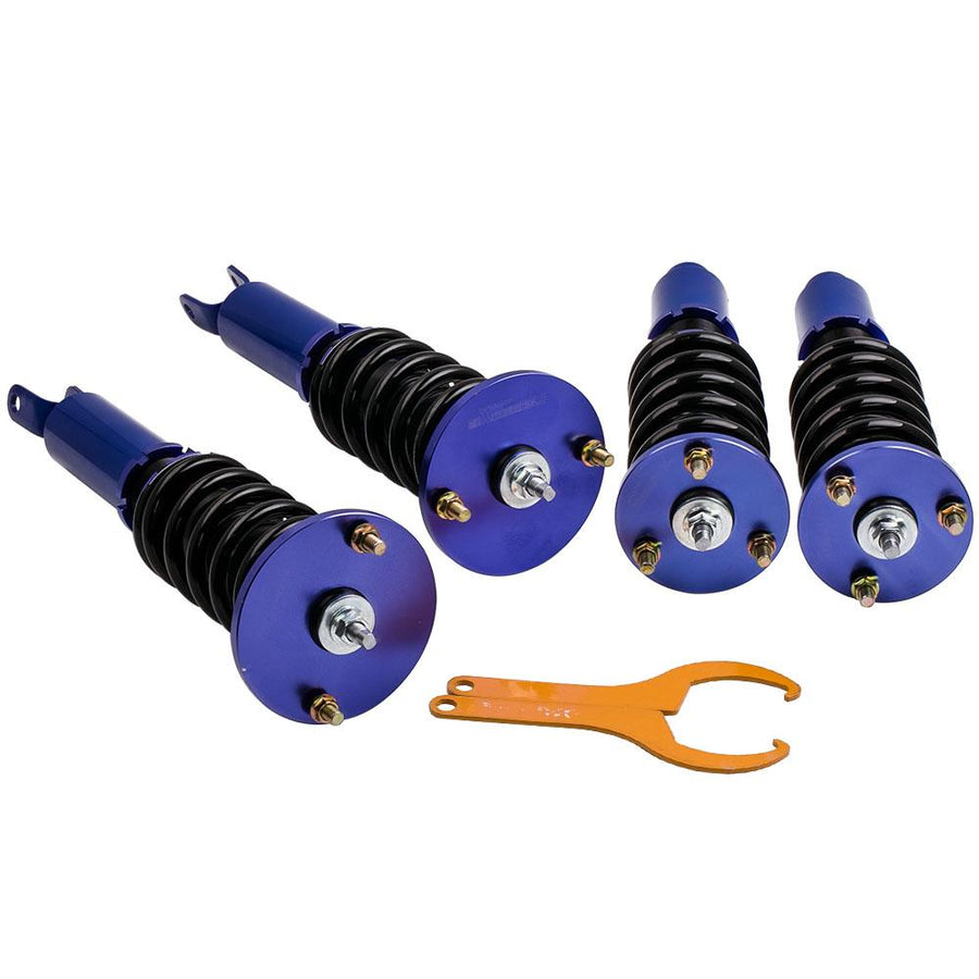 Coilover-alustasarja, Honda Accord 1990-1997 ja Acura CL 1997-1999, siniset coiloverit