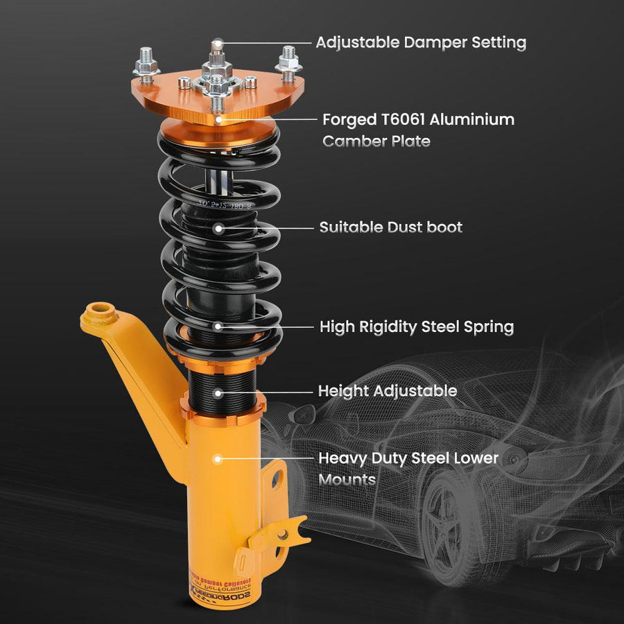 Coilover-alustasarja, Honda Acura RSX 2002-2006, säädettävä