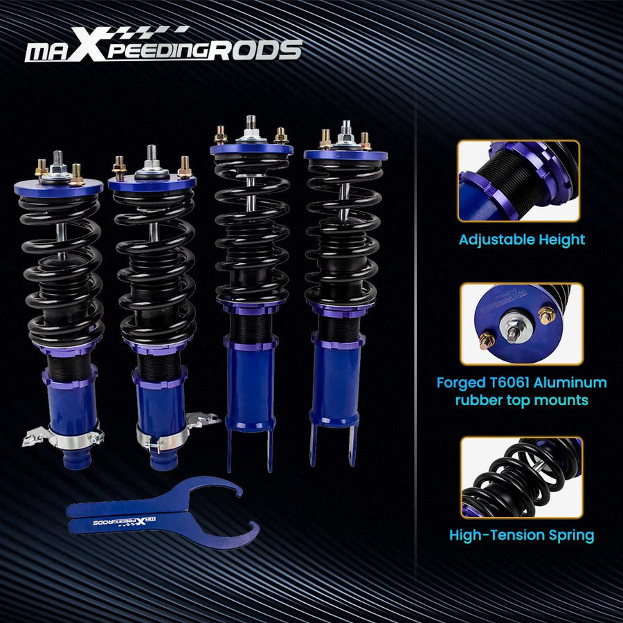 Säädettävä coilover-alustasarja, Honda Civic, Integra, CRX 1992-2000